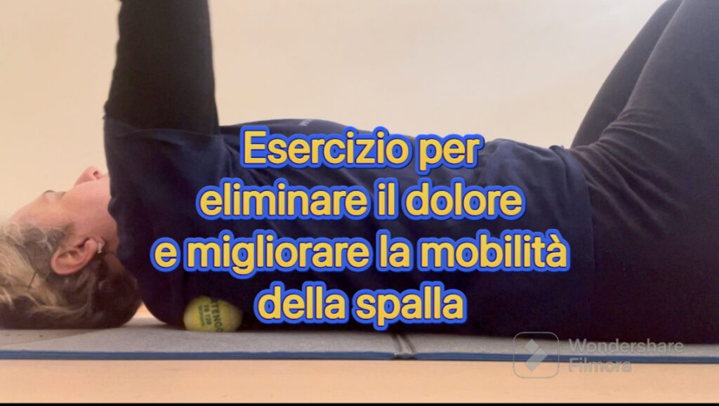 Esercizio per eliminare il dolore e migliorare la mobilità della spalla