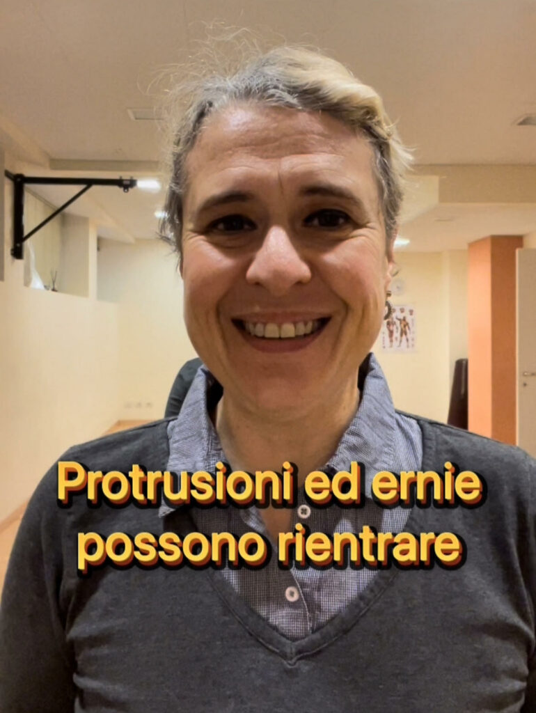 Protrusioni ed ernie possono rientrare