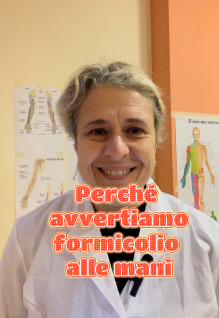 Perchè avvertiamo formicolio alle mani?